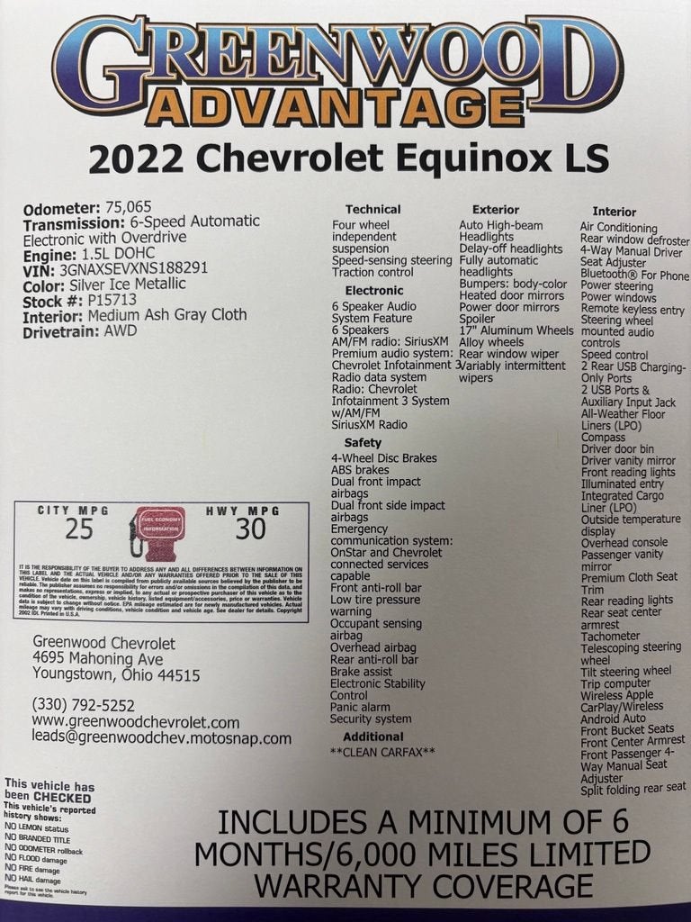 2022 Chevrolet Equinox LS