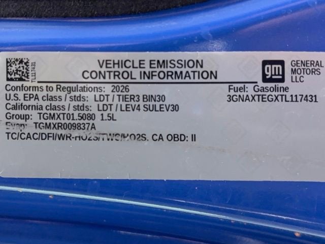 2026 Chevrolet Equinox RS