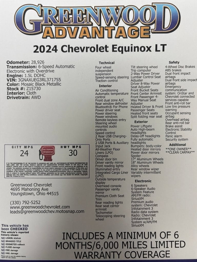 2024 Chevrolet Equinox LT