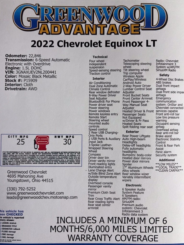 2022 Chevrolet Equinox LT