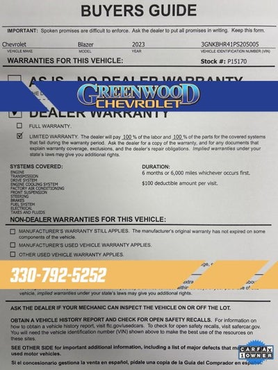 2023 Chevrolet Blazer 2LT