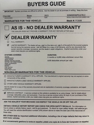2023 Chevrolet Blazer LT