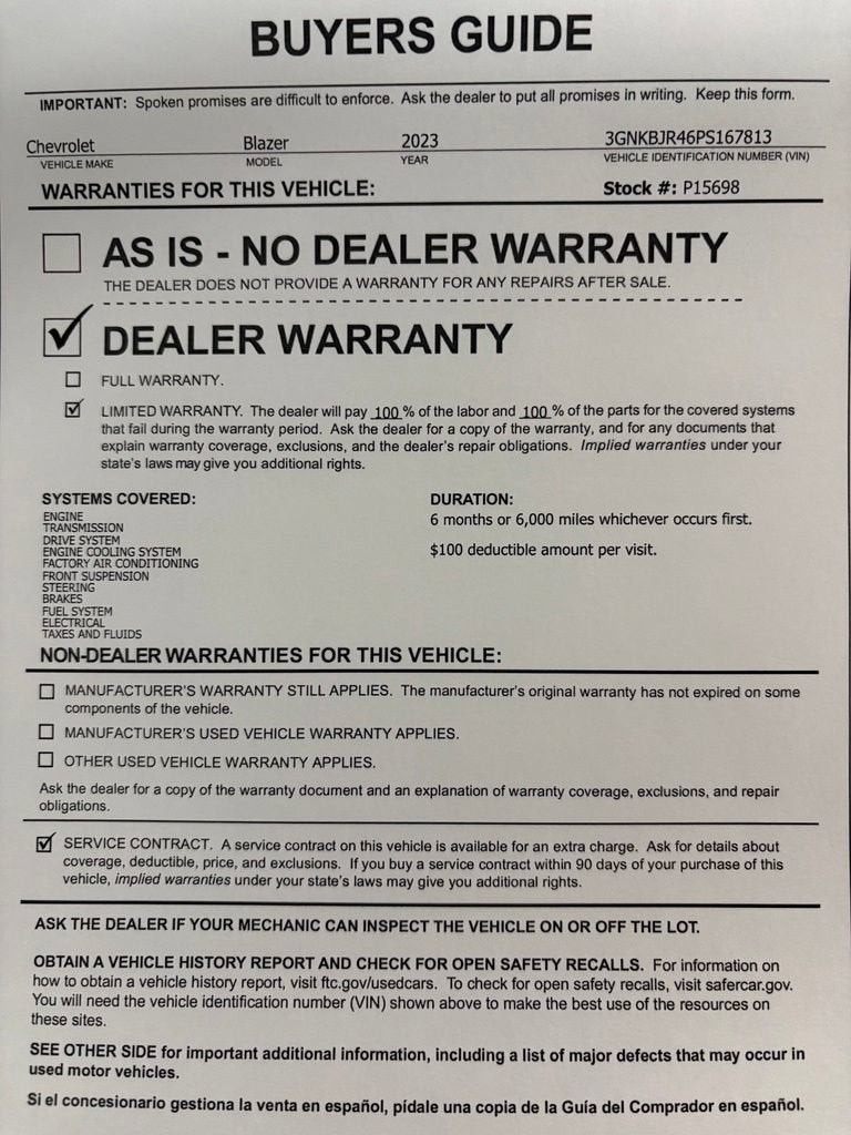 2023 Chevrolet Blazer LT