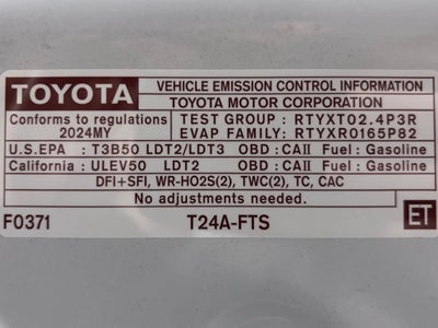 2024 Toyota Tacoma 4WD SR