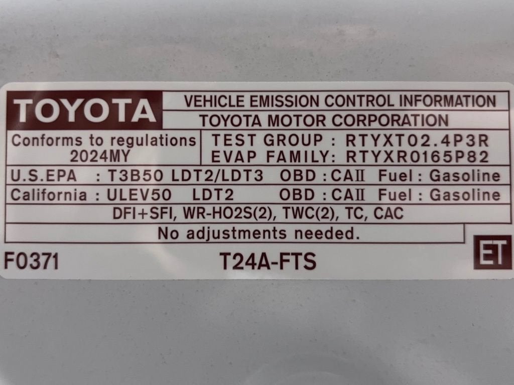 2024 Toyota Tacoma 4WD SR