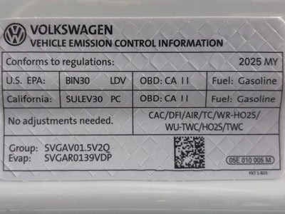 2025 Volkswagen Jetta Sport