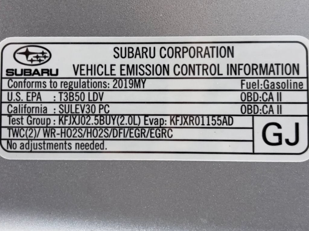 2019 Subaru Impreza Premium