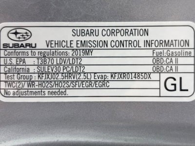2019 Subaru Outback Limited