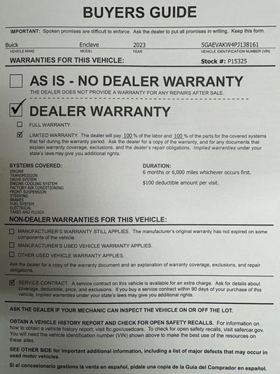 2023 Buick Enclave Essence