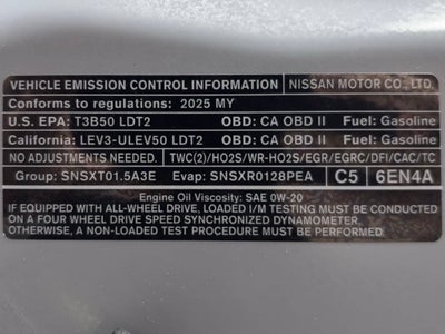 2025 Nissan Rogue Rock Creek