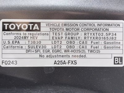 2024 Toyota Highlander Hybrid LE
