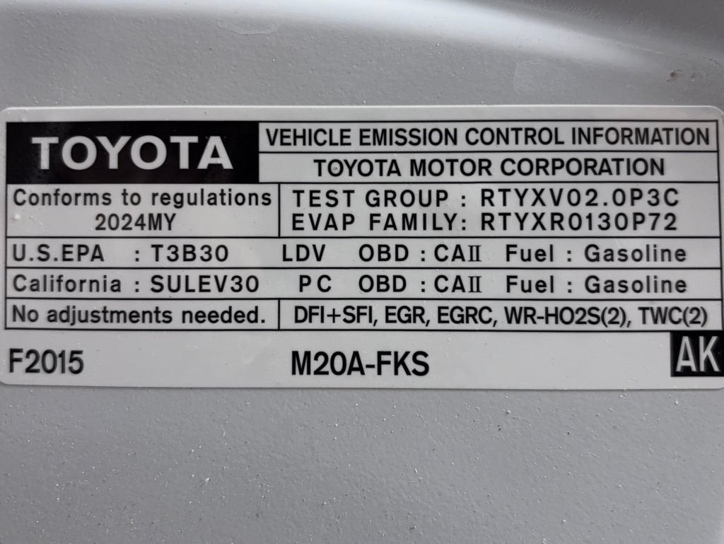 2024 Toyota Corolla LE