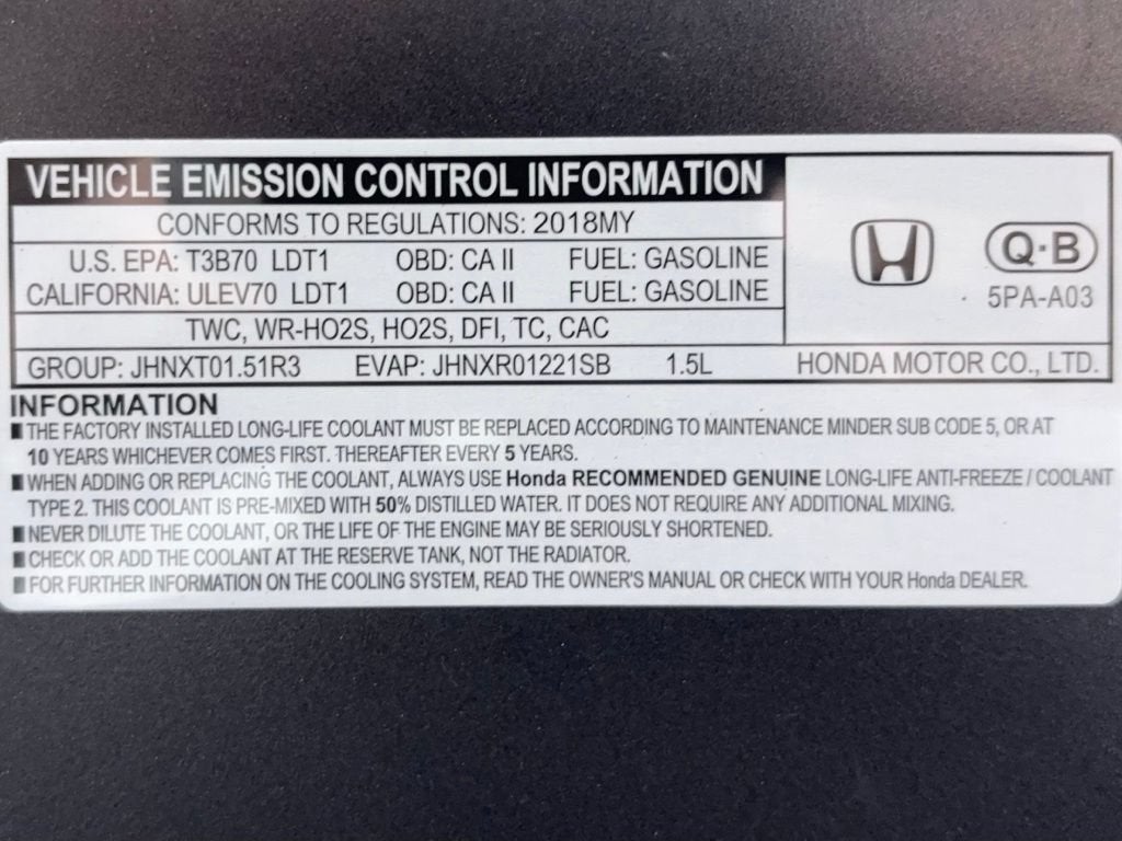 2018 Honda CR-V EX
