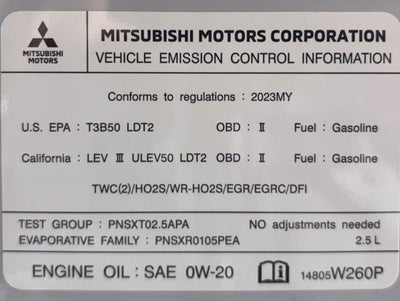 2023 Mitsubishi Outlander ES