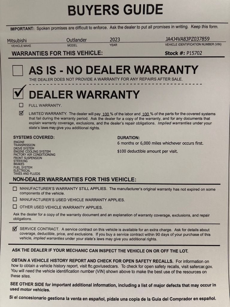 2023 Mitsubishi Outlander SEL