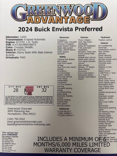 2024 Buick Envista Preferred
