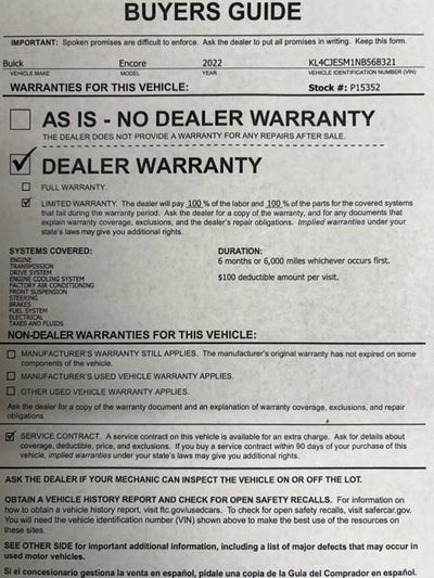 2022 Buick Encore Preferred