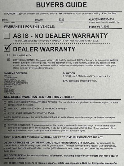 2022 Buick Encore Preferred