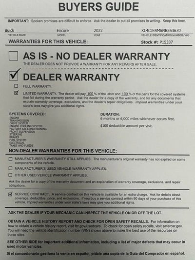 2022 Buick Encore Preferred