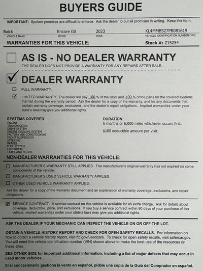 2023 Buick Encore GX Preferred