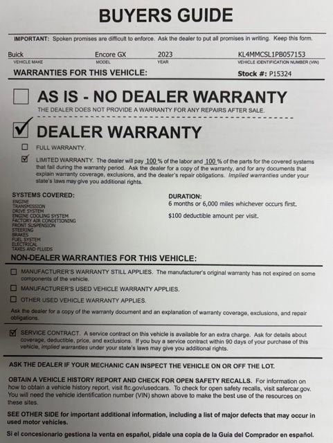 2023 Buick Encore GX Preferred