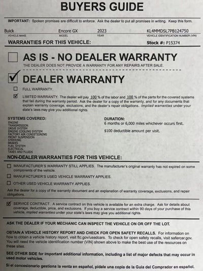 2023 Buick Encore GX Select