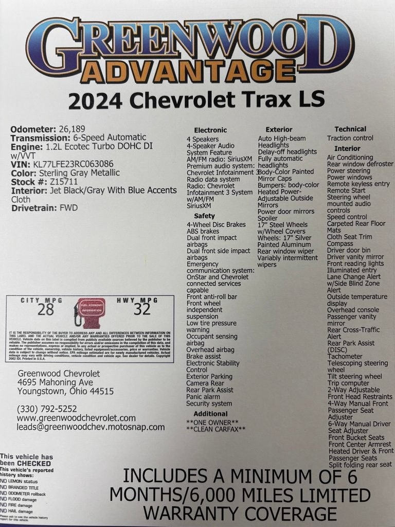 2024 Chevrolet Trax LS