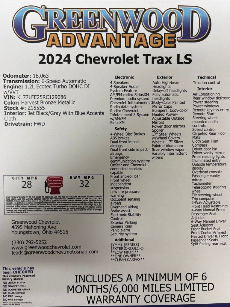 2024 Chevrolet Trax LS