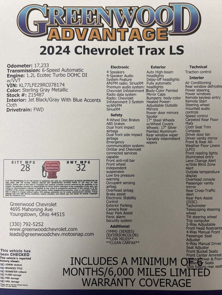 2024 Chevrolet Trax LS