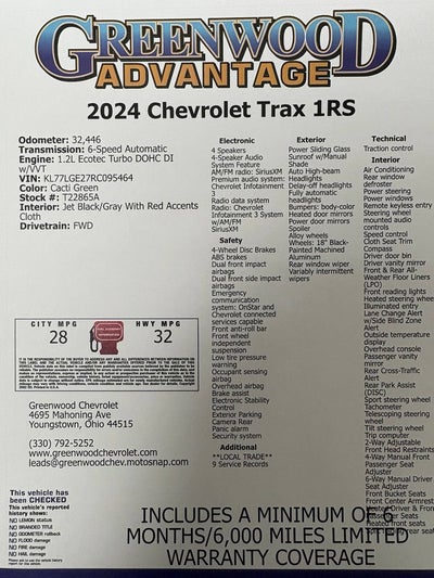 2024 Chevrolet Trax 1RS