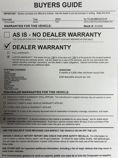 2024 Chevrolet Trax 1RS