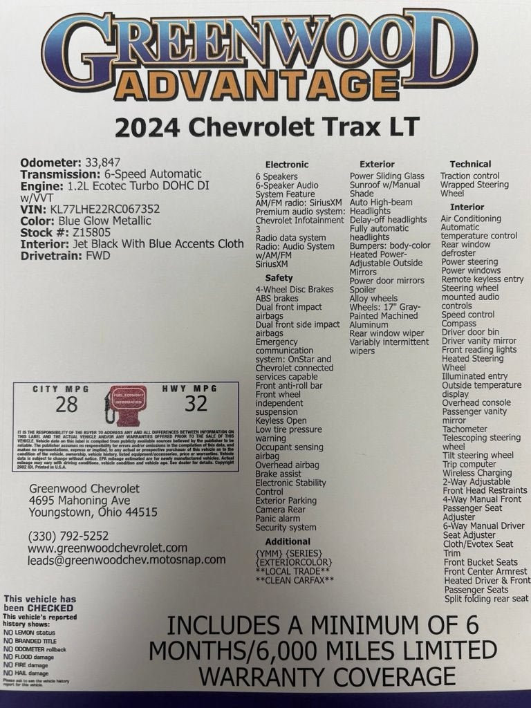 2024 Chevrolet Trax LT
