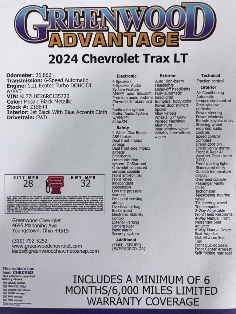 2024 Chevrolet Trax LT