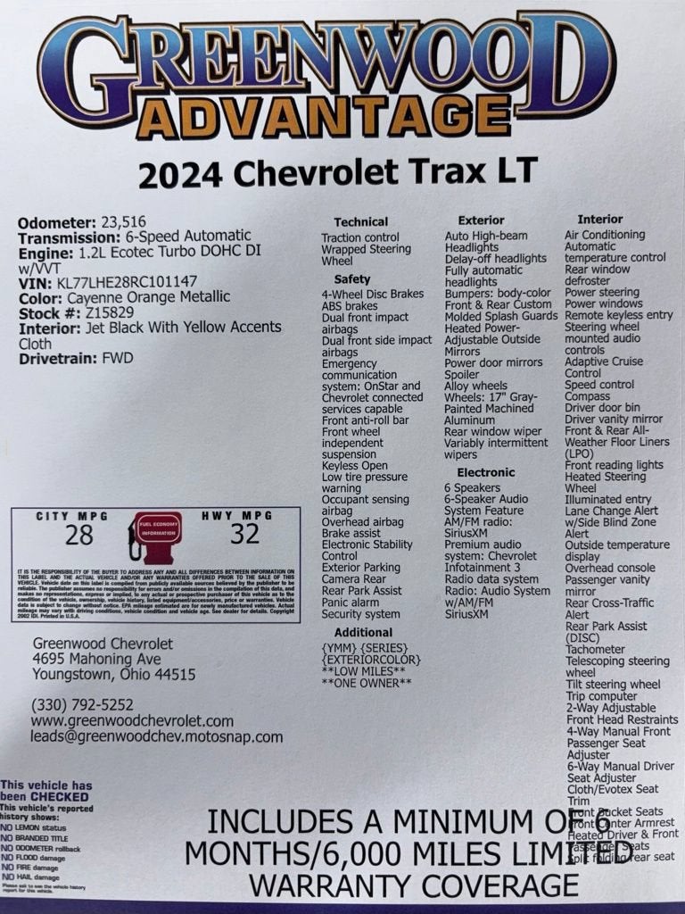 2024 Chevrolet Trax LT