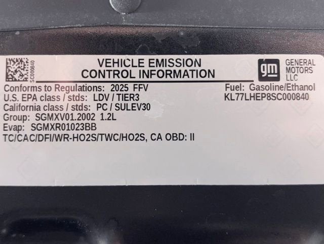 2025 Chevrolet Trax LT