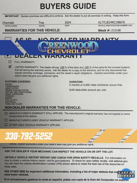 2024 Chevrolet Trax 2RS