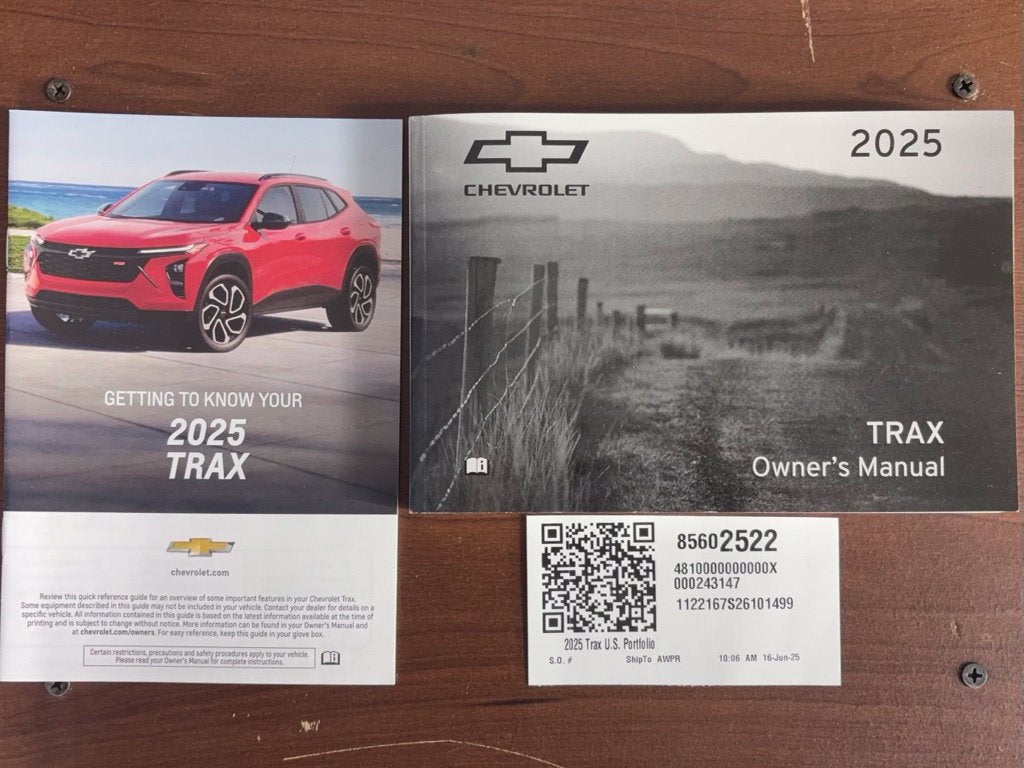 2025 Chevrolet Trax 2RS