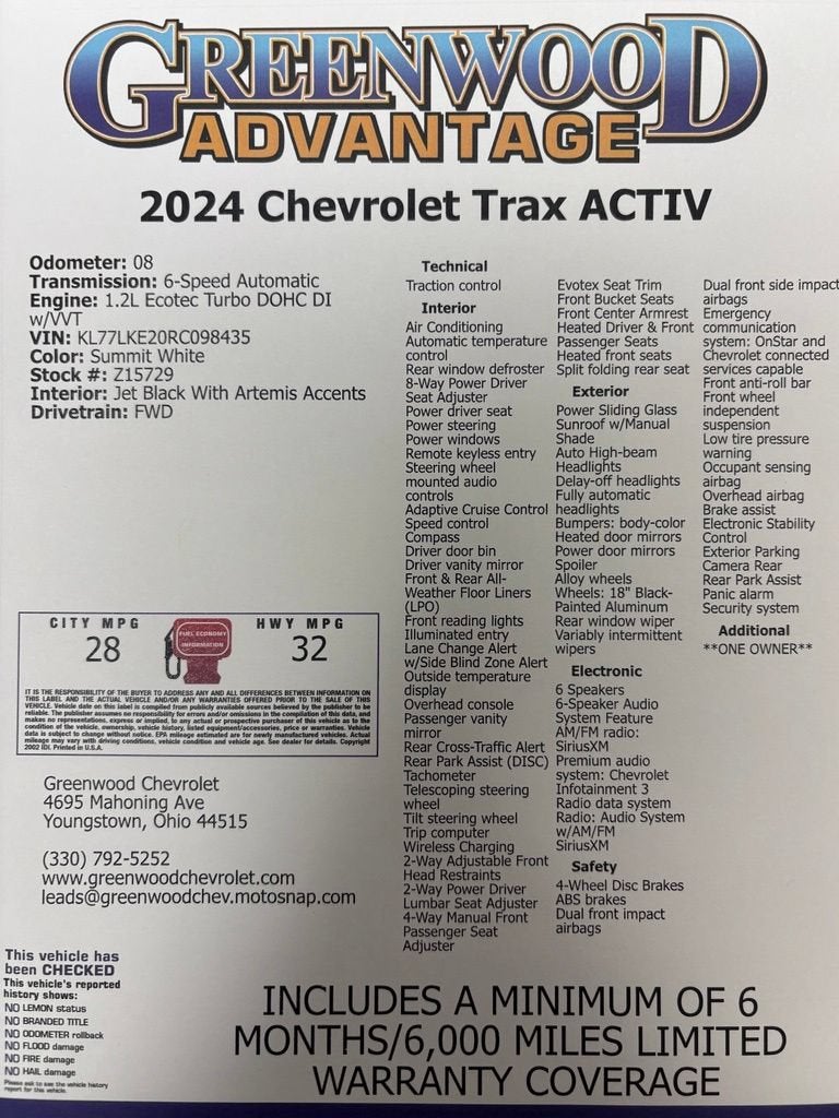 2024 Chevrolet Trax ACTIV