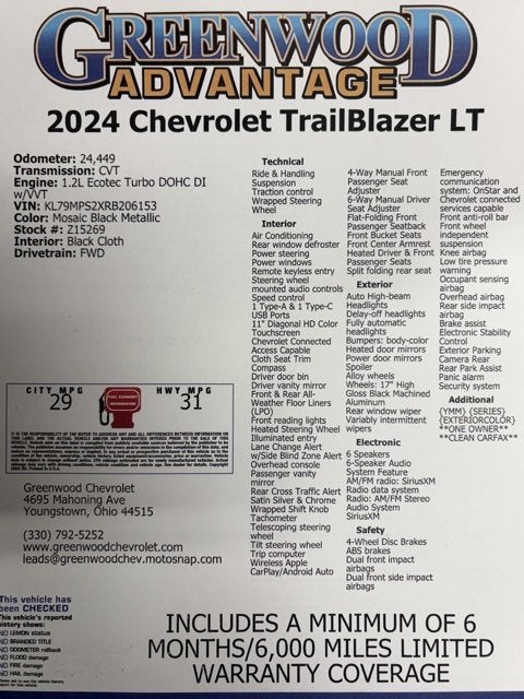 2024 Chevrolet Trailblazer LT