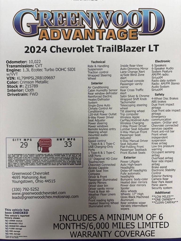 2024 Chevrolet Trailblazer LT