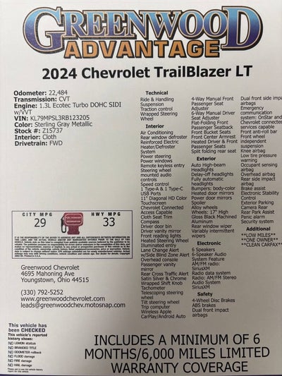 2024 Chevrolet Trailblazer LT
