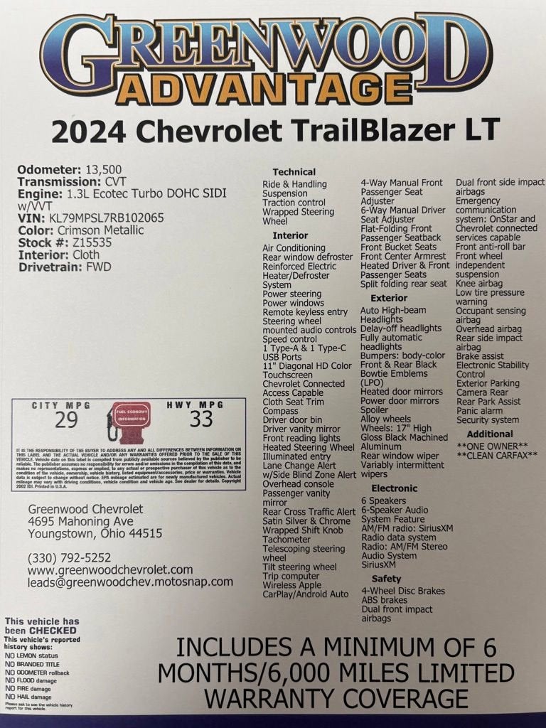 2024 Chevrolet Trailblazer LT