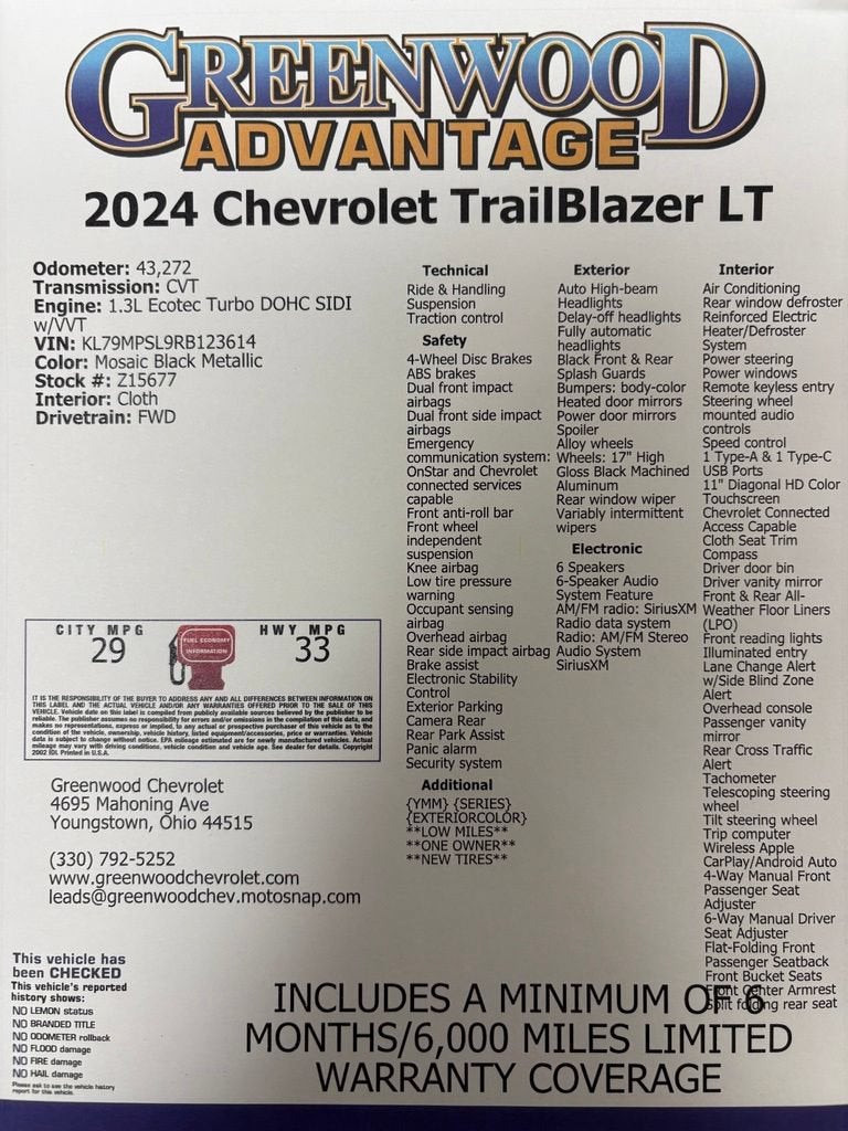 2024 Chevrolet Trailblazer LT