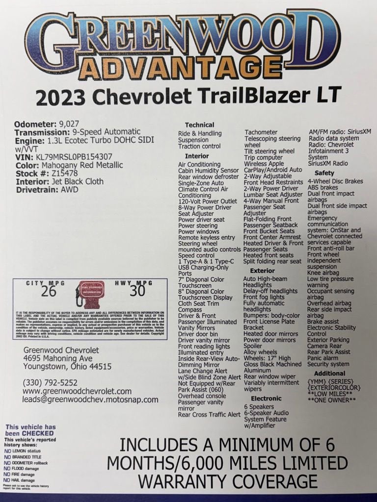 2023 Chevrolet Trailblazer LT
