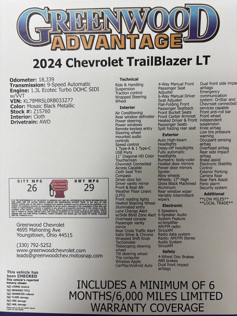 2024 Chevrolet Trailblazer LT