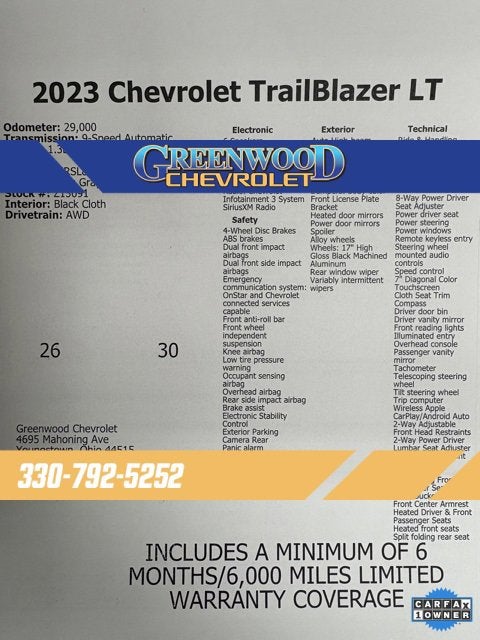 2023 Chevrolet Trailblazer LT