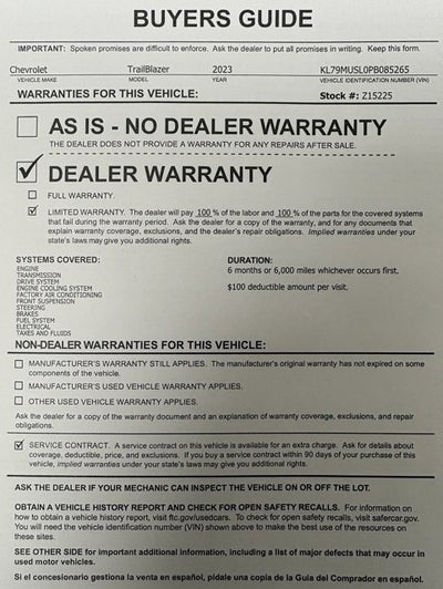 2023 Chevrolet Trailblazer RS