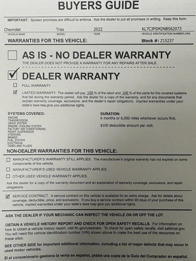 2022 Chevrolet Trax LT