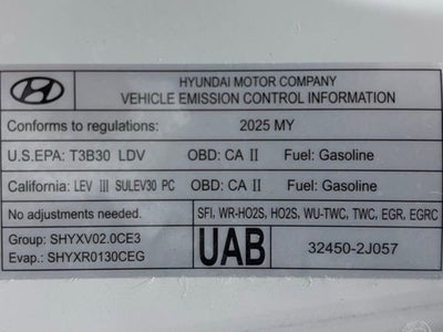 2025 Hyundai Elantra SEL Convenience