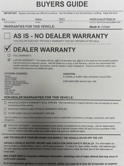 2023 Kia Seltos S